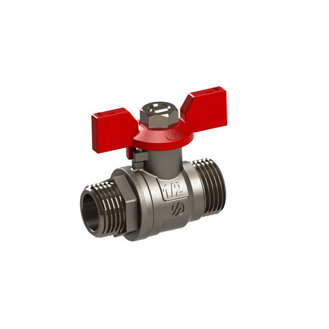 Кран шаровый нар/нар бабочка Sena ARCO