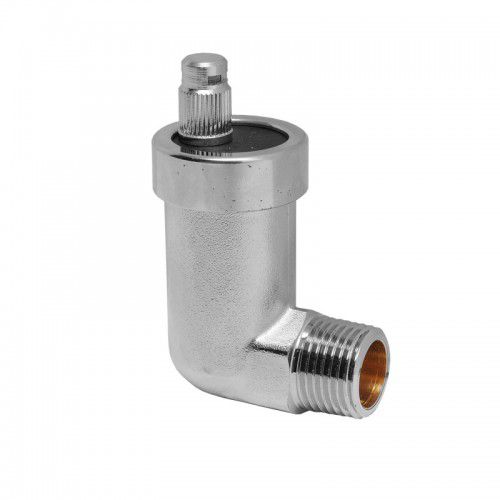 Воздухоотводчик автомат. угловой с фукцией STOP AFRISO