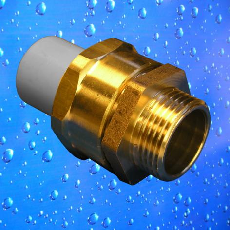 Муфта разъемная с наружной резьбой