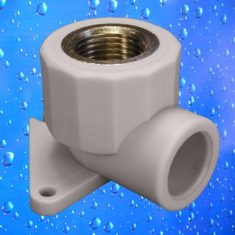 Колено установочное с внутренней резьбой