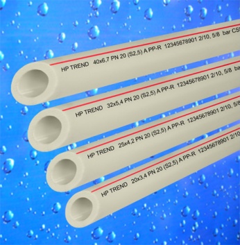 Трубы ПП, 4 m, PN20